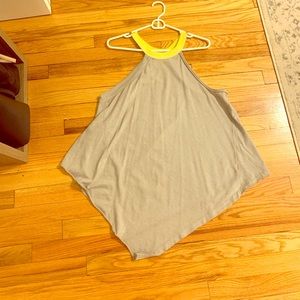 Free people gray top!